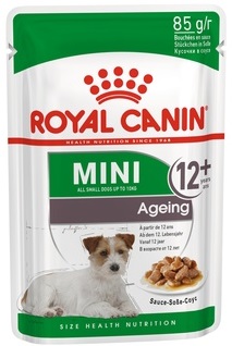 Royal Canin кусочки в соусе для пожилых собак малых пород старше 12 лет