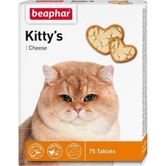 Beaphar Kitty's Cheese для кошек со вкусом сыра