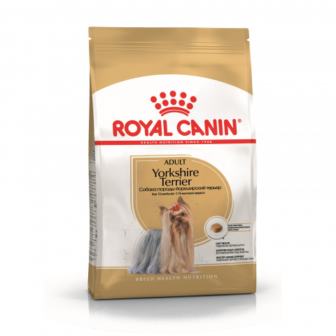 Корм Royal Canin Yorkshire Terrier 28 для взрослого йоркширского терьера с 10 мес.