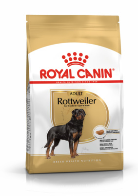 Корм Royal Canin Rottweiler 26 для взрослого ротвейлера с 18 мес.