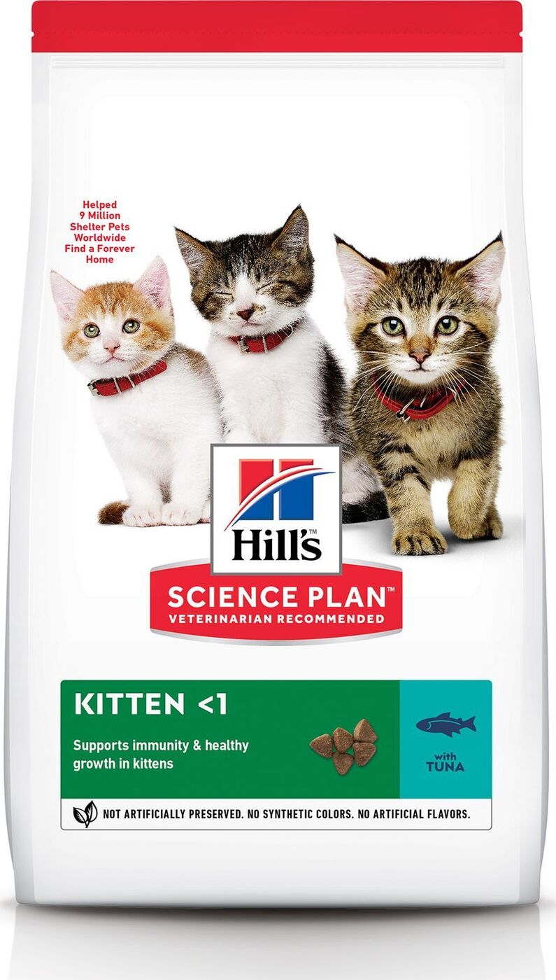 Корм Hill's Science Plan сухой корм для котят для здорового роста и развития, с тунцом, Healthy Development