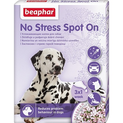 Beaphar успокаивающие капли для собак, 3 пипетки, No Stress Spot On