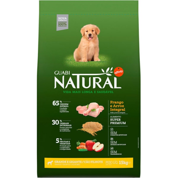 Guabi Natural Сухой корм для щенков крупных и гигантских пород с цыпленком