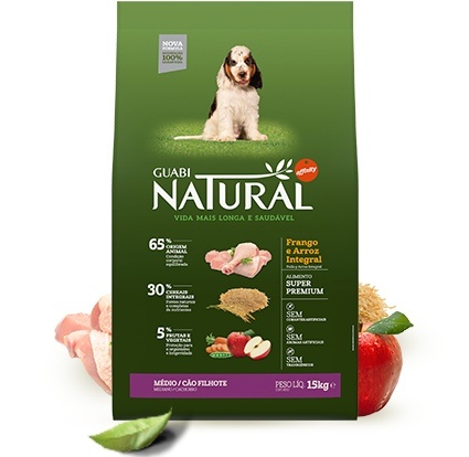 Guabi Natural Сухой корм для щенков средних пород с цыпленком
