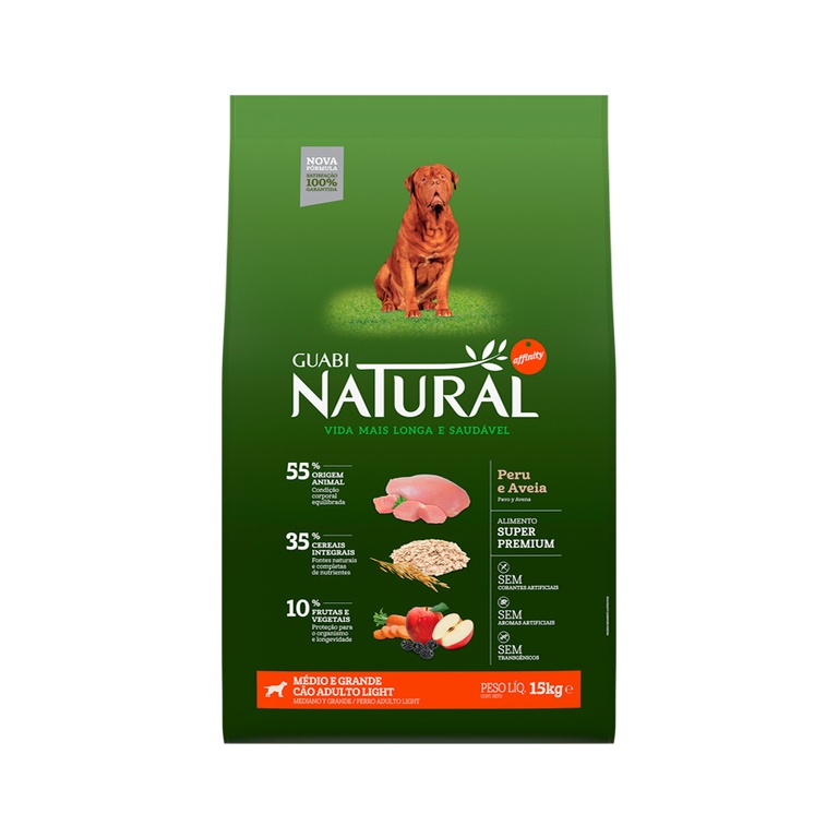 Guabi Natural Сухой корм для собак крупных пород облегченный