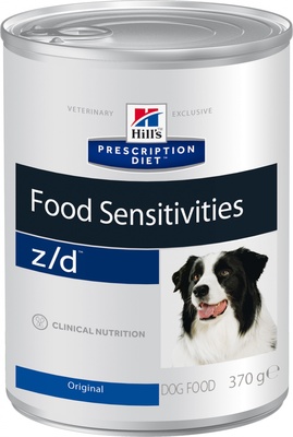 Hill's вет.консервы Prescription Diet z/d Food Sensitivities, влажный диетический гипоаллергенный корм для собак при пищевой аллергии