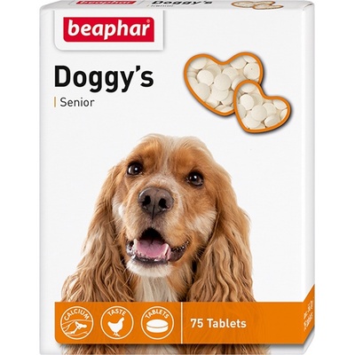 Beaphar кормовая добавка для собак старше 7 лет, 75 таб., Doggy's Senior