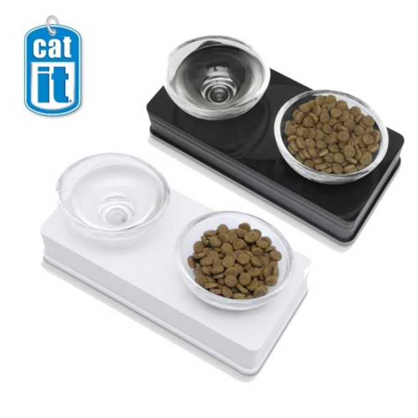 CATIT Стеклянные миски подставке для кошек 2 штуки