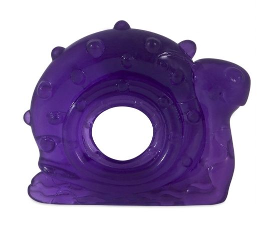 JW SNAIL TEETHER Игрушка д/щенков - Улитка, прорезыватель зубов, текстурированная резина