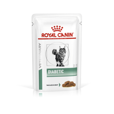 Royal Canin (вет. консервы) кусочки в желе для кошек при диабете, Diabetic