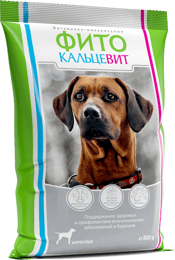 Фитокальцевит для собак 500г пакет