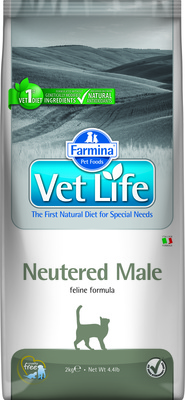 FARMINA Vet Life Cat Neutered Male Сухой корм для кастрированых котов