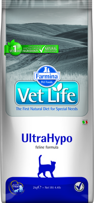 FARMINA Vet Life Ultra Нypo корм для кошек при неблагоприятных реакциях на пищу
