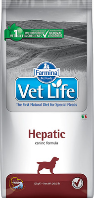 Farmina Vet Life Hepatic для собак при заболеваниях печени