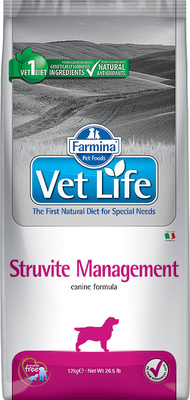 Farmina Vet Life Struvite Management для собак при профилактике МКБ