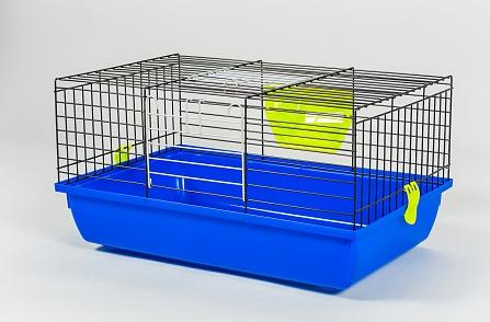 Клетка G-071 RABBIT 60 COLOR (580х380х310) для кролика, цветная