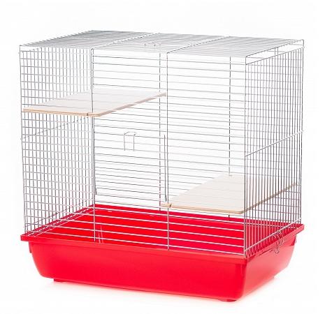 Клетка G-077 CHINCHILLA 60 ZINK (580х380х570) для шиншиллы