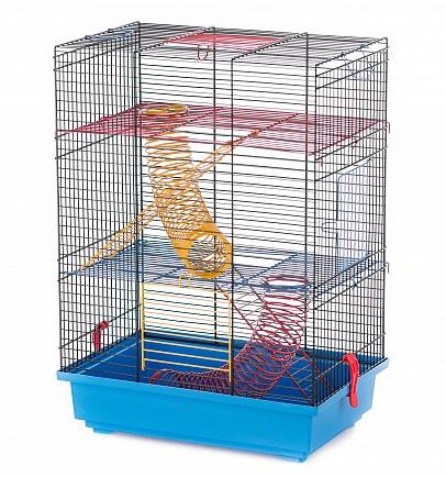Клетка G-120A ALEX + PL (580х380х250) для мелких грызунов