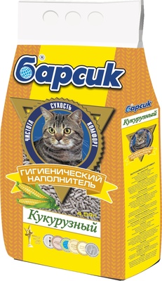Барсик кукурузный наполнитель 