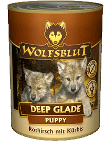Консервы Wolfsblut (Волчья кровь) Deep Glade Puppy (Поляна для щенков) Конина тыква 395гр