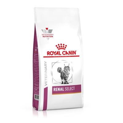 Корм Royal Canin для кошек с пониженным аппетитом при хронической почечной недостаточности, крокета двойной текстуры., Renal Select RSE 24