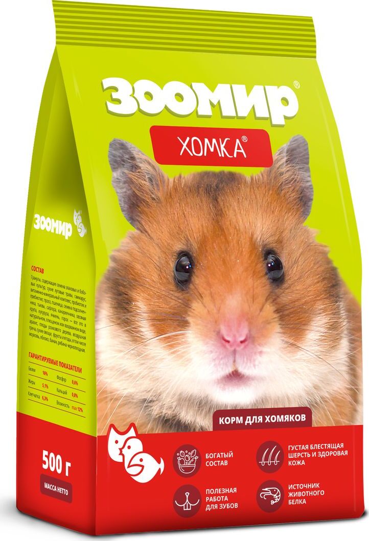 ЗООМИР Хомка-лакомка Корм для хомяков