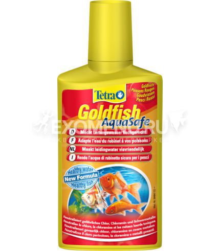 Кондиционер Tetra Aqua Safe Goldfish 250 мл., для водготовки водопроводной воды для холодноводных...