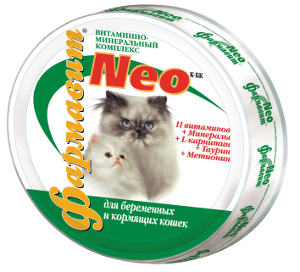 NEO Фармавит для беременных кошек 60 таблеток