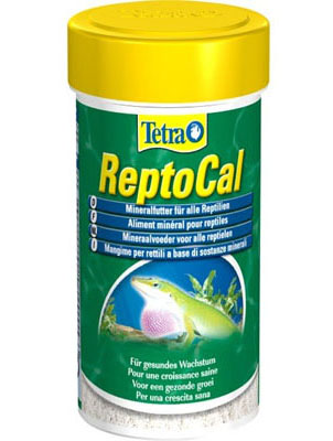 Tetra ReptoCal минеральная подкормка для всех рептилий (включая черепах) порошок