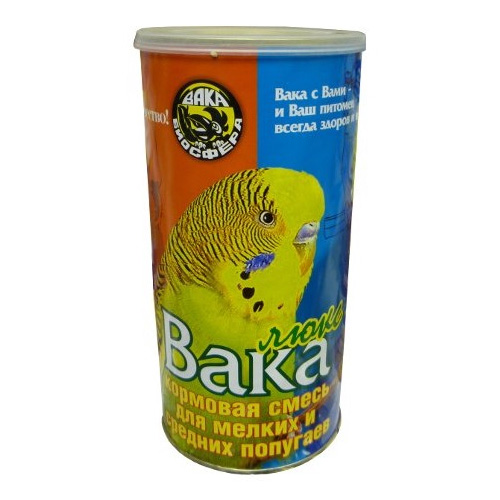 Вака люкс для мелких и средних попугаев (туба)