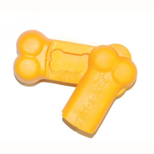 Jolly Pets Интерактивная резиновая игрушка для собак Whirl a bone, S=10,16см, фото №4 Jolly Pets Интерактивная резиновая игрушка для собак Whirl a bone, S=10,16см, фото №4