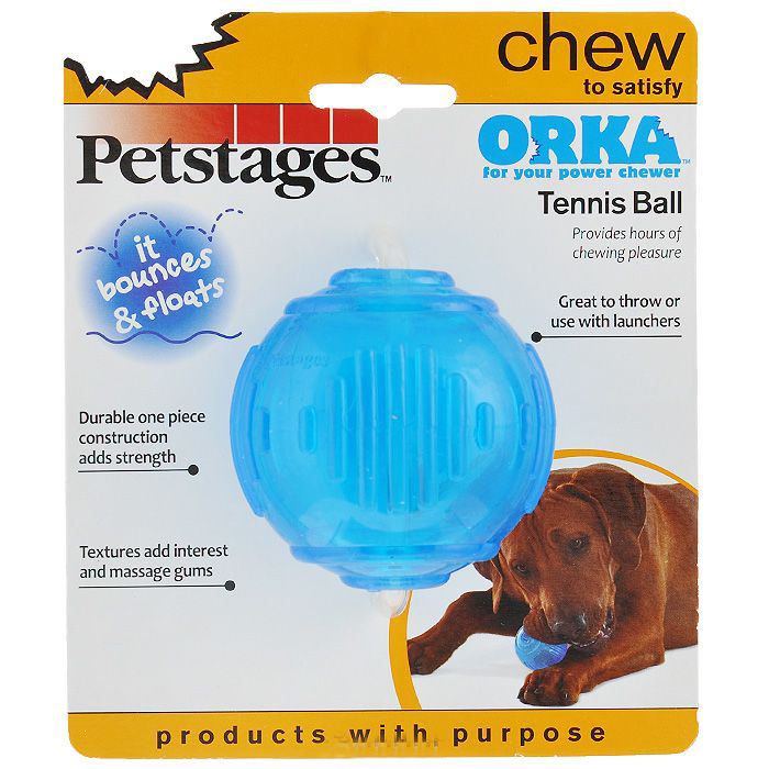 Petstages игрушка для собак ОРКА теннисный мяч арт 235REX