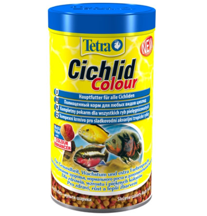 TetraCichlid Colour корм для всех видов цихлид для улучшения окраса