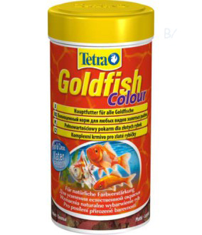 TetraGoldfish Colour корм в хлопьях для улучшения окраса золотых рыб