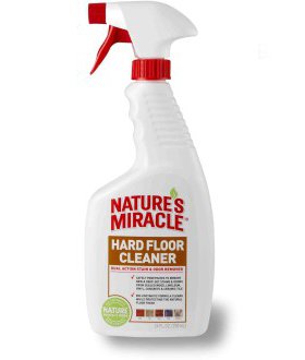 Nature's Miracle Hard Floor Cleaner уничтожитель пятен и запахов для всех видов полов спрей арт 5055538
