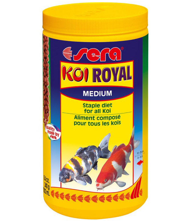 Sera Koi royal гранулированный корм для молодых кои 4мм