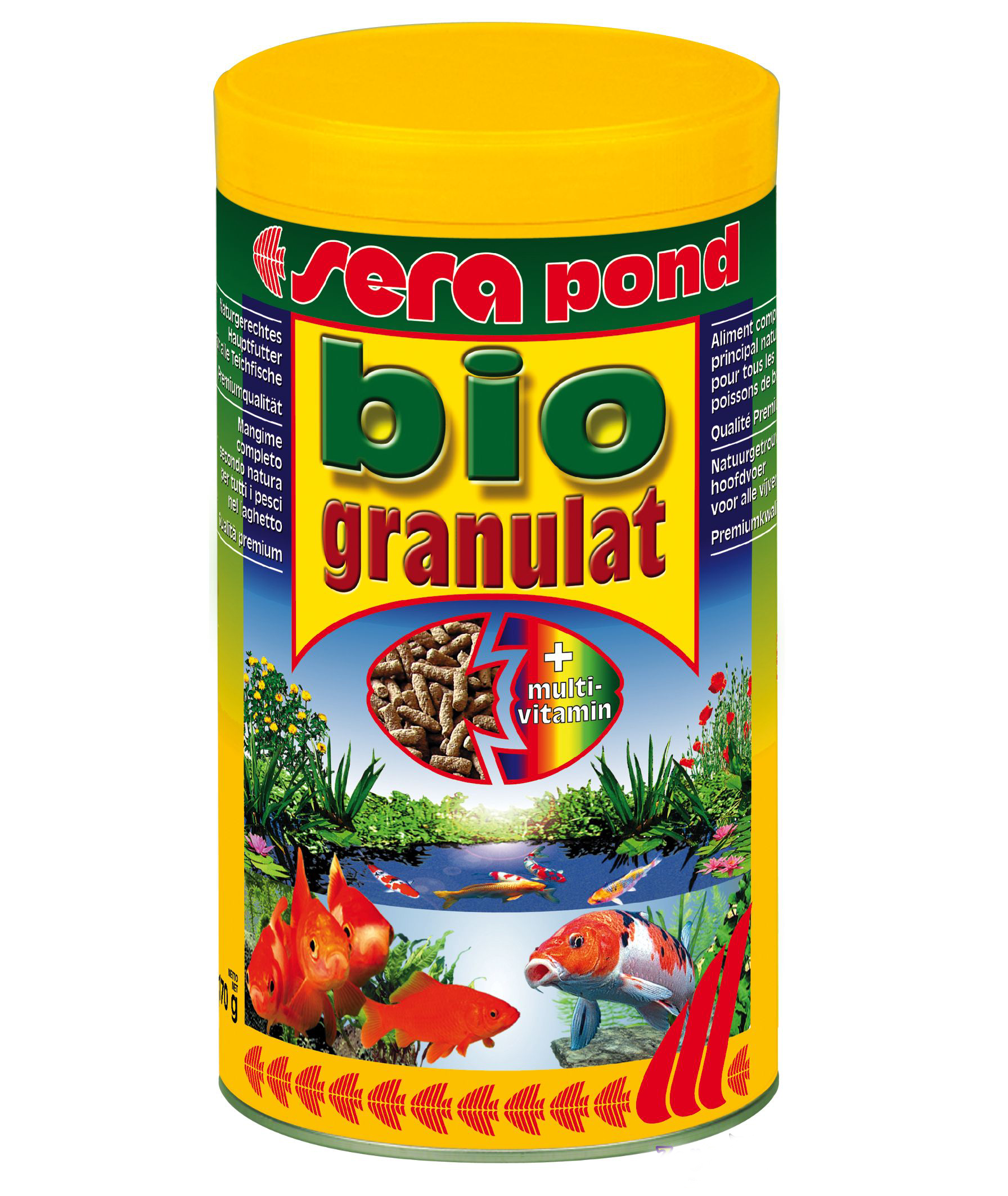 Sera Pond biogranulat плавающие палочки для прудовых рыб