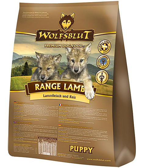 Wolfsblut RANGE LAMB PUPPY корм для щенков Ягненок и рис