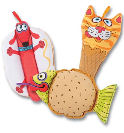 FatCat Mini Snacklers Звери - закуски мягкая арт MK665024
