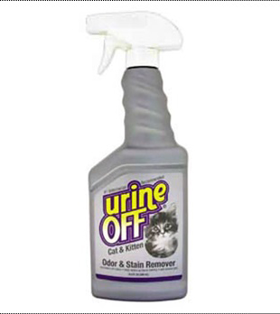 UrineOff Odor and Stain Remover Средство для уничтожения пятен и запахов от кошек и котят 500мл арт UO00106