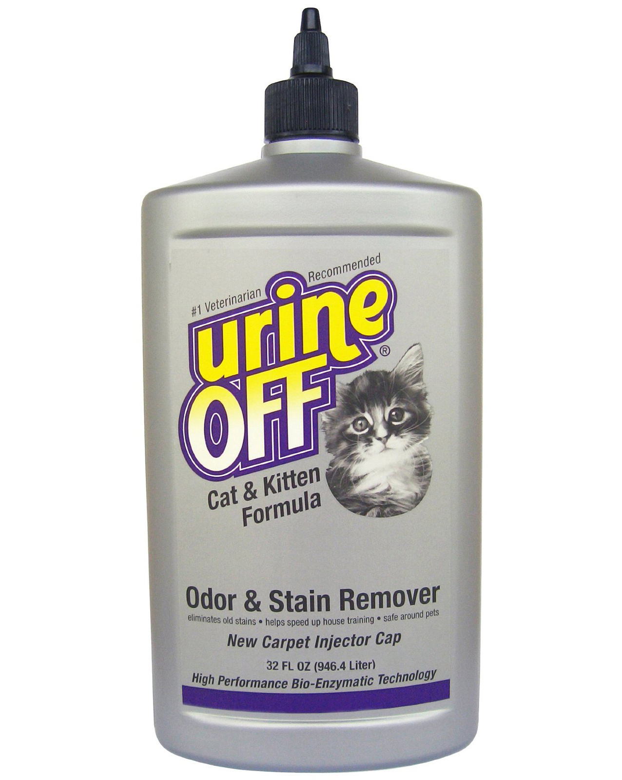 UrineOff Odor and Stain Remover Средство для уничтожения пятен и запахов от кошек и котят с апликатором
