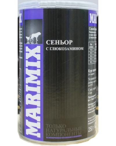 MARIMIX Сеньор с глюкозамином для животных 250гр