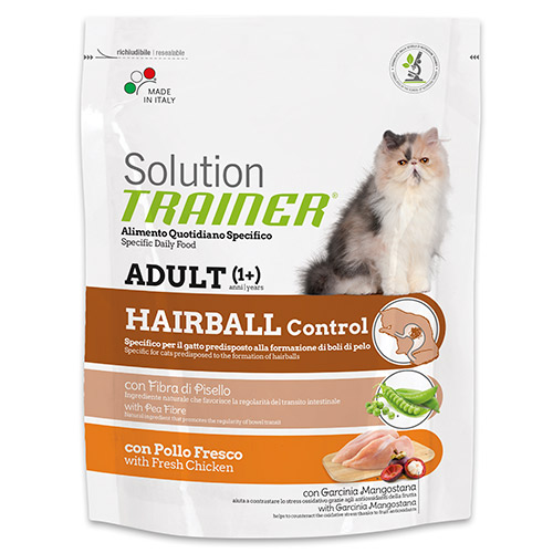 Trainer Solution hairball для кошек c курицей