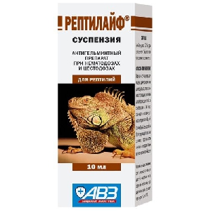 Рептилайф, антигельминтик для рептилий, 10мл Рептилайф, антигельминтик для рептилий, 10мл