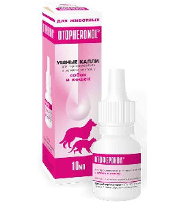 Отоферонол капли для очистки ушей 10мл