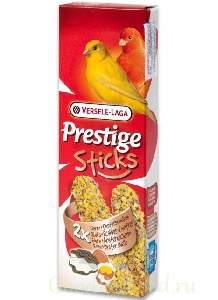 Prestige палочки для канареек с яйцом и ракушечником 2х30 г Prestige палочки для канареек с яйцом и ракушечником 2х30 г