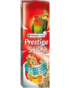 Prestige палочки для средних попугаев с экзотическими фруктами 2х70 г Prestige палочки для средних попугаев с экзотическими фруктами 2х70 г