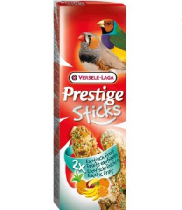 Prestige палочки для тропических птиц с экзотическими фруктами 2х30 г