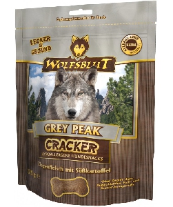 Wolfsblut GREY PEAK Крекеры для собак Бурская коза и батат 225гр Wolfsblut GREY PEAK Крекеры для собак Бурская коза и батат 225гр