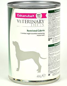 Eukanuba RESTRICTED CALORIE консервы для собак лечение ожирения Eukanuba RESTRICTED CALORIE консервы для собак лечение ожирения